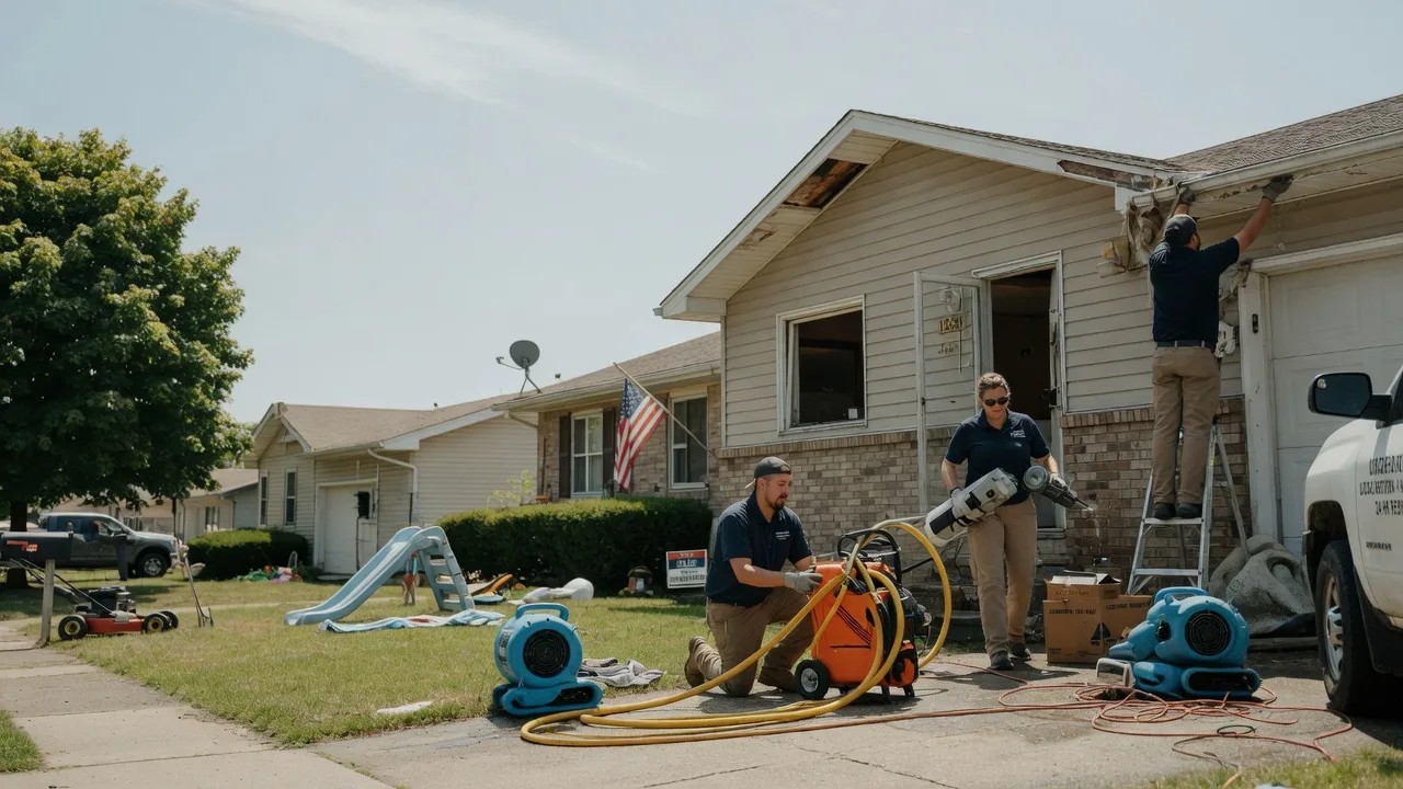 Water Damage Restoration in Belleville, MI near me